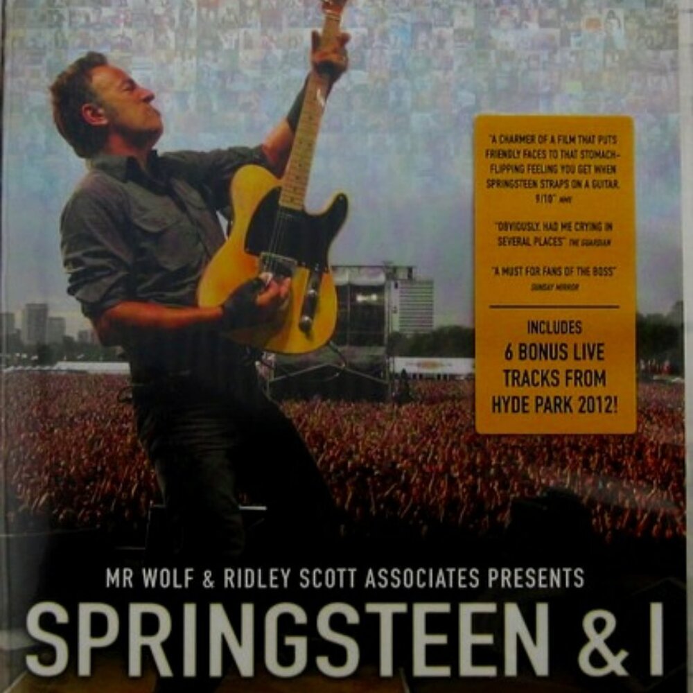 bruce springsteen +1 sealed new dvd - new jersey hungry heart born in the usa